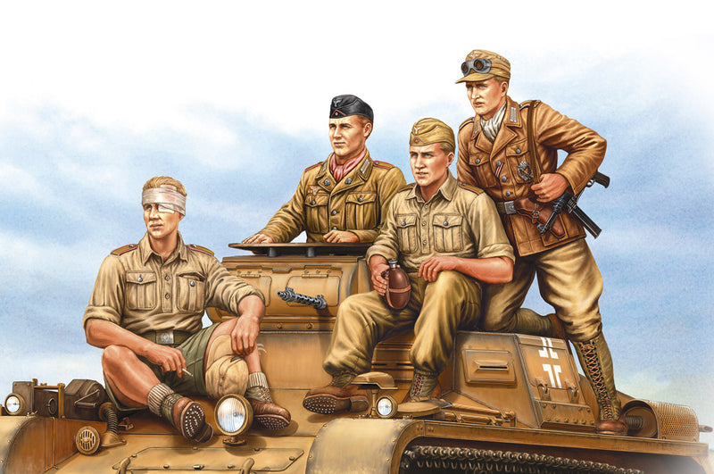 Hobby Boss 84409 1/35 German Tropical Panzer Crew