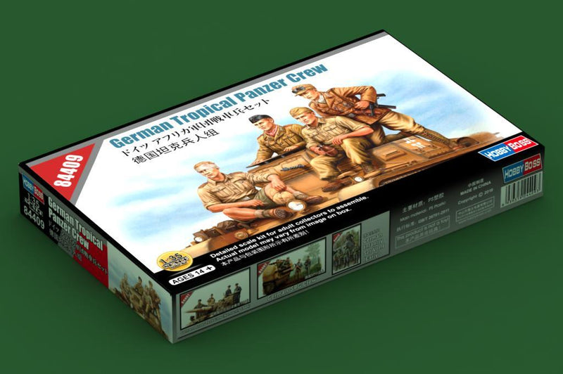 Hobby Boss 84409 1/35 German Tropical Panzer Crew