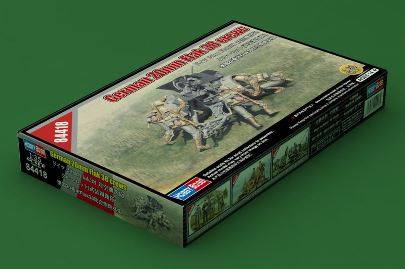 Hobby Boss 84418 1/35 German 20mm Flak 38 crews