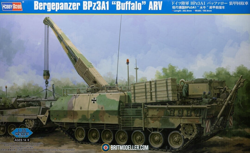 Hobby Boss 84566 1/35 Bergepanzer BPz3A1 Buffalo ARV - Hobby City NZ (8966347325677)