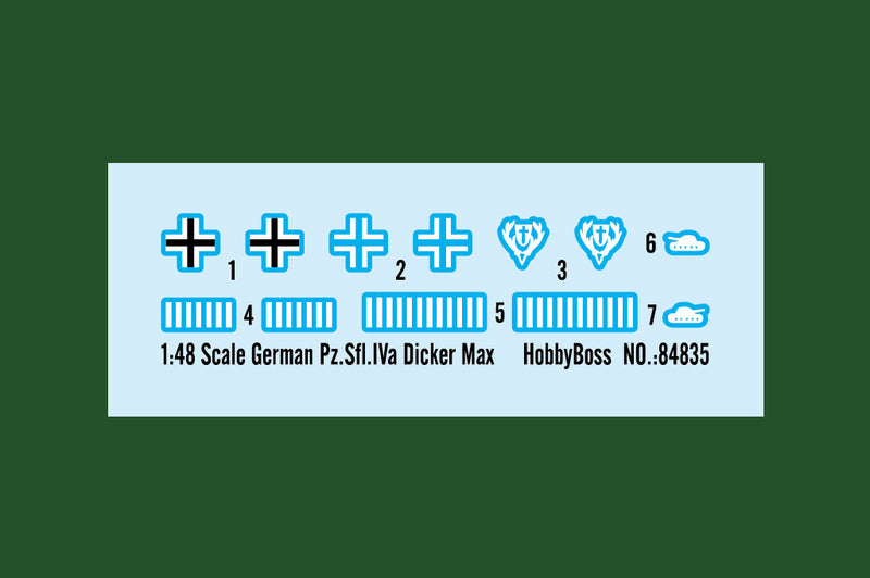 Hobby Boss 84835 1/48 German Pz.Sfl.IVa Dicker Max