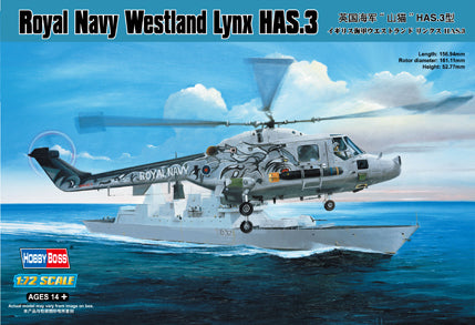 Hobby Boss 87237 1/72 Royal Navy Westland Lynx HAS.3