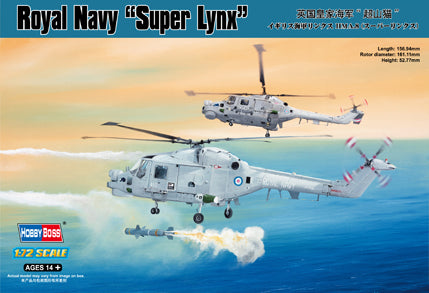 Hobby Boss 87238 1/72 Royal Navy Lynx HMA.8 (Super Lynx)