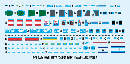 Hobby Boss 87238 1/72 Royal Navy Lynx HMA.8 (Super Lynx)