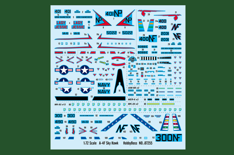 Hobby Boss 87255 1/72 A-4F Sky Hawk