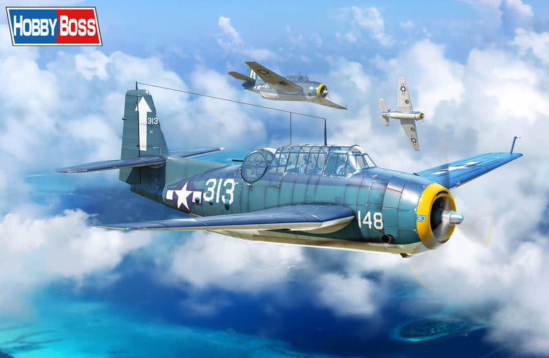 Hobby Boss 87274 1/72 TBM-3 Avenger - Hobby City NZ (8966350045421)