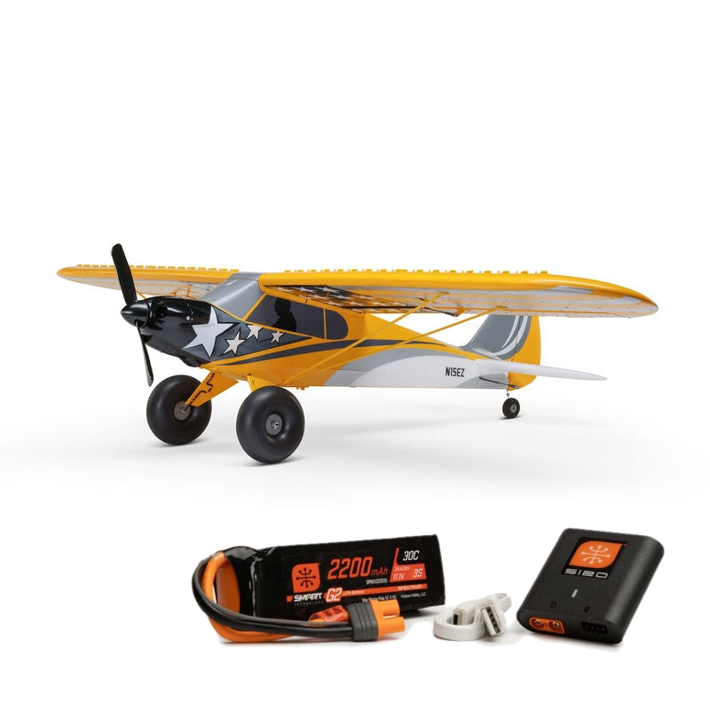 Hobby Zone HBZ32001SE+SPMXPSA200 Carbon Cub S 2 1.3m Cleetus McFarland Special Edition RTF Basic (Requires Battery &amp; Charger)