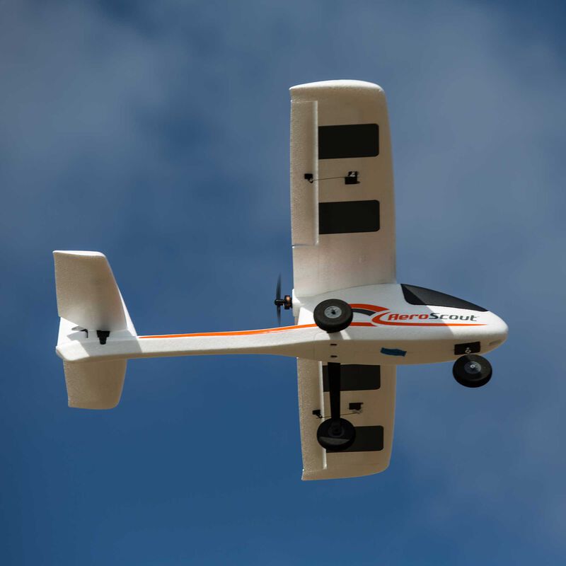 Hobby Zone AeroScout S 2 1.1m RTF with SAFE & RealFlight Trainer RC Plane (24)