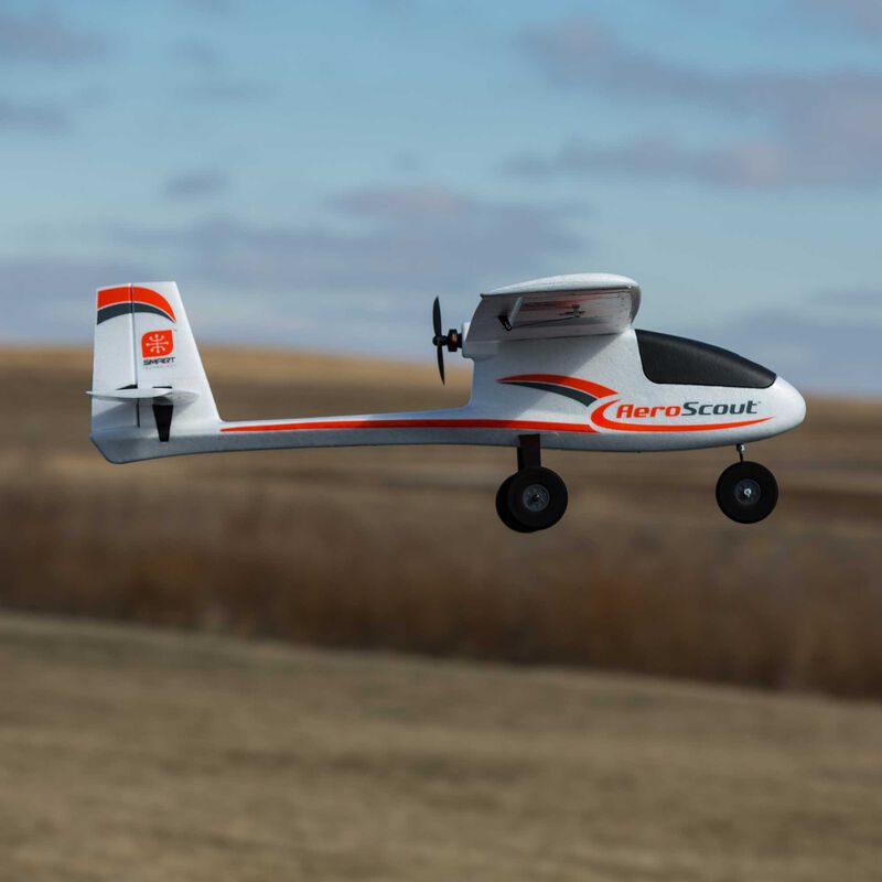 Hobby Zone AeroScout S 2 1.1m RTF with SAFE & RealFlight Trainer RC Plane (26)