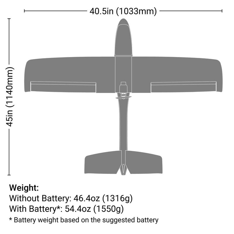 Hobby Zone AeroScout S 2 1.1m RTF with SAFE & RealFlight Trainer RC Plane (2)