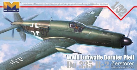 Hong Kong Models HKM01E07 1/32 Do335B-2 Heavy Fighter - Hobby City NZ (8966355681517)