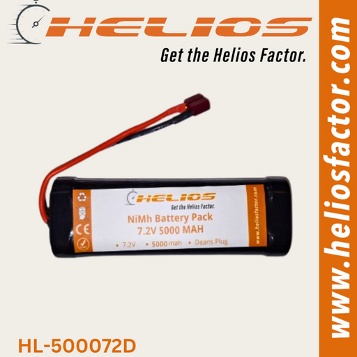 Helios - 7.2V 5000mah NiMH Stick Pack (Deans Plug) (8525545439469)