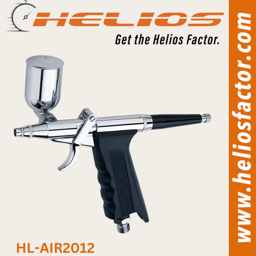 Helios - Single Action Gun Handle Gravity Airbrush Kit (8559220424941)