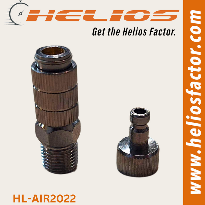 Helios - Female to Male Quick-Release Coupler