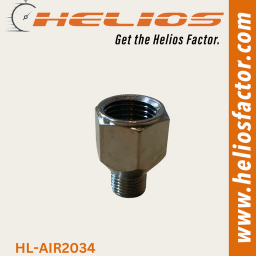 Helios - Airbrush Air Hose (Line) Adapter - 1/4 BSP (8615698596077)
