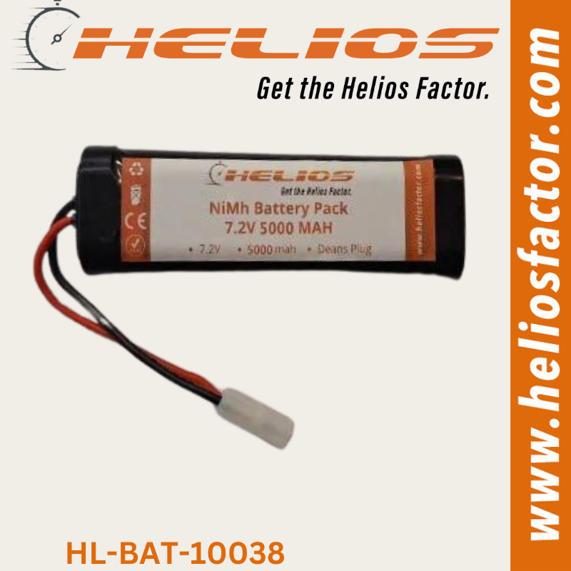 Helios - 7.2V 5000mah NiMH Stick Pack (Tamiya Plug)