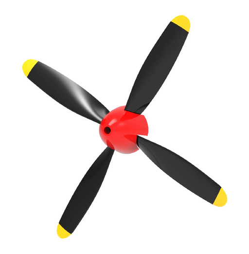 Helios - Replacement 4 Blade Propeller Set (Red Spinner) (8715263115501)