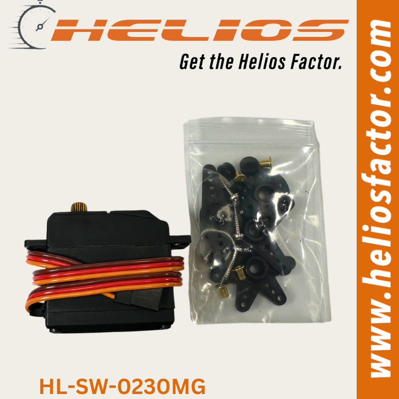 Helios - Waterproof Digital Servo Standard Size 10kg .0.12s (Exceeds Savox SW-0230MG, SC-0254MG and Futaba U-300 Specs)