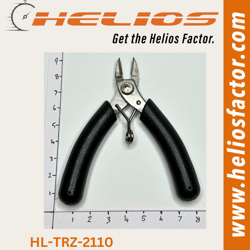 Helios - Small Spring Loaded Diagonal Nippers - 89mm