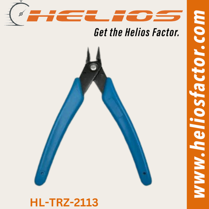 Helios - Diagonal Nippers - High Carbon Steel - Lightly Spring Loaded ...