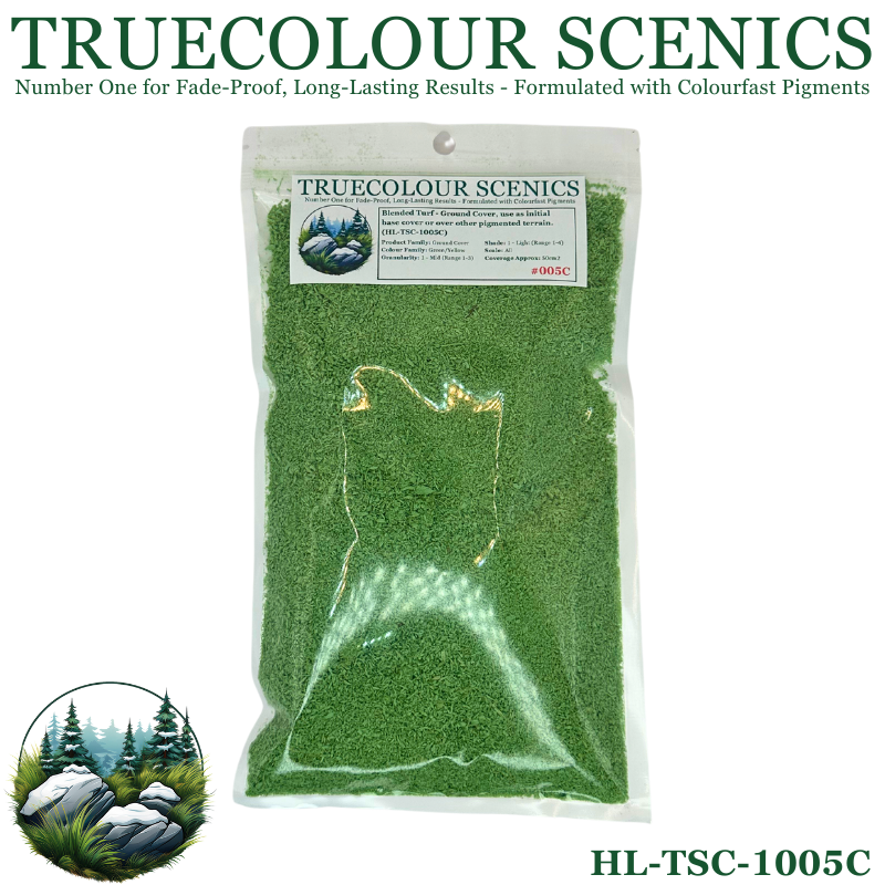 Truecolour Scenics Blended Turf Ground Cover Fine Light Green/Yellow-50