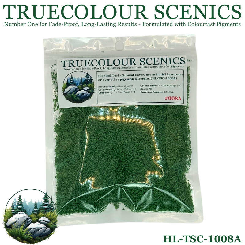 Truecolour Scenics Blended Turf Ground Cover Fine Dark Green/Yellow-50