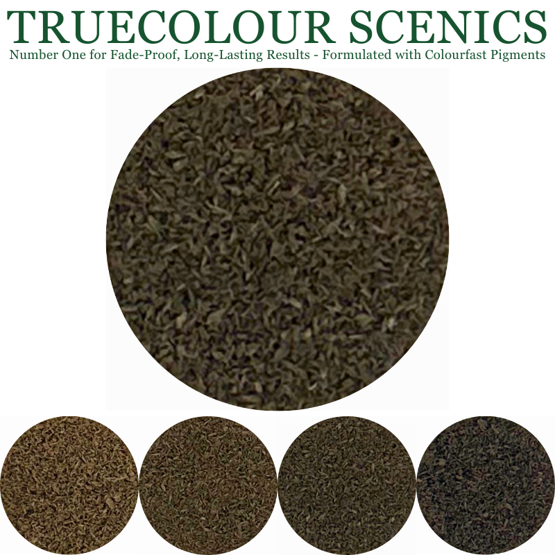 Truecolour Scenics Blended Turf Ground Cover Fine Medium 3 Earth Brown
