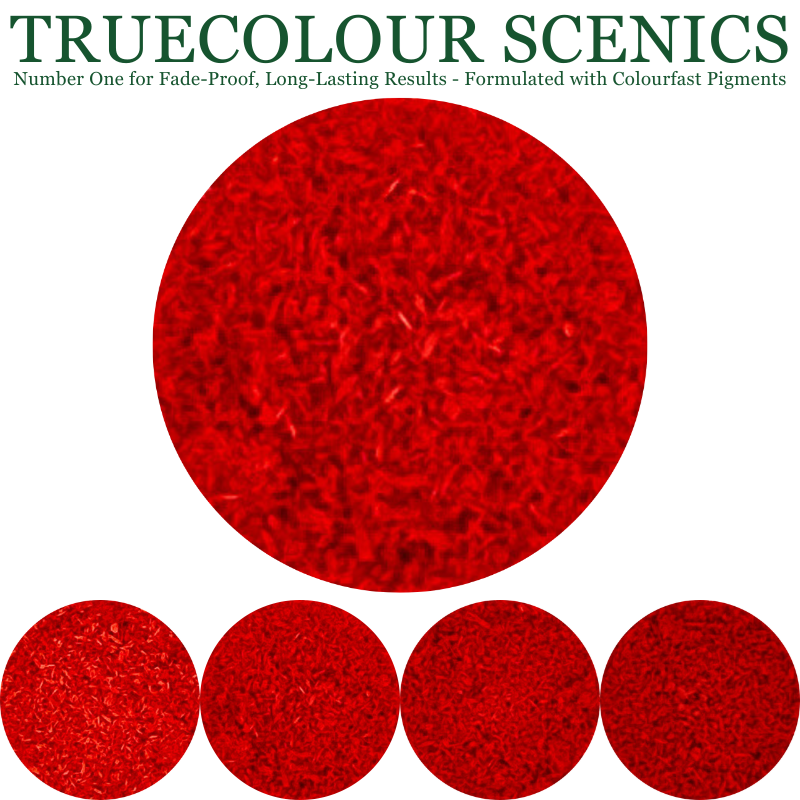 Truecolour Scenics Blended Turf Ground Cover Fine Medium 2 Red
