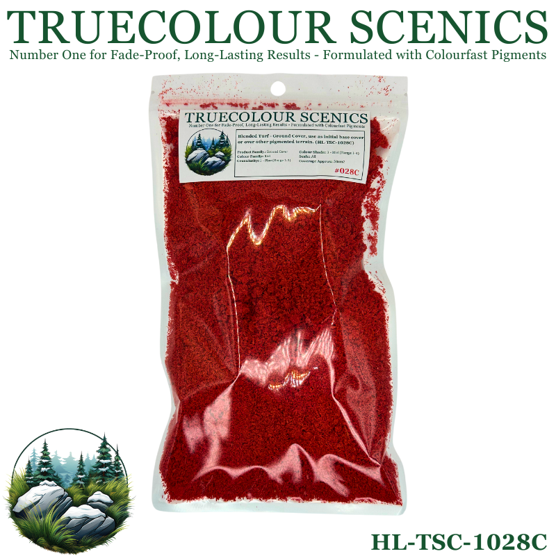 Truecolour Scenics Blended Turf Ground Cover Fine Medium 3 Red