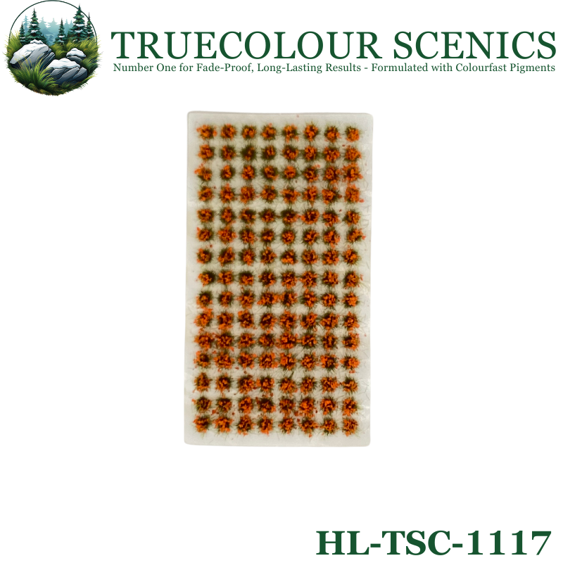Truecolour Scenics Shrubbery Flowers (Orange)
