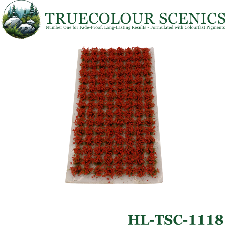 Truecolour Scenics Shrubbery Flowers (Red)