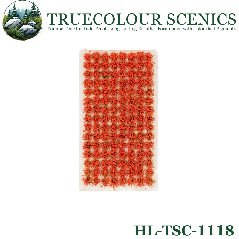 Truecolour Scenics Shrubbery Flowers (Red)