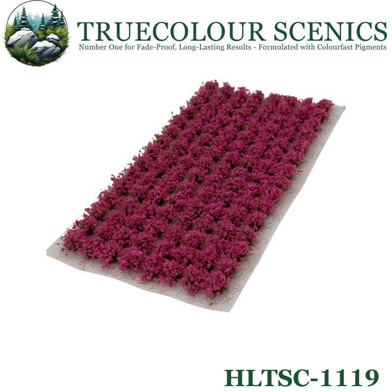 Truecolour Scenics Shrubbery Flowers (Dark Pink)
