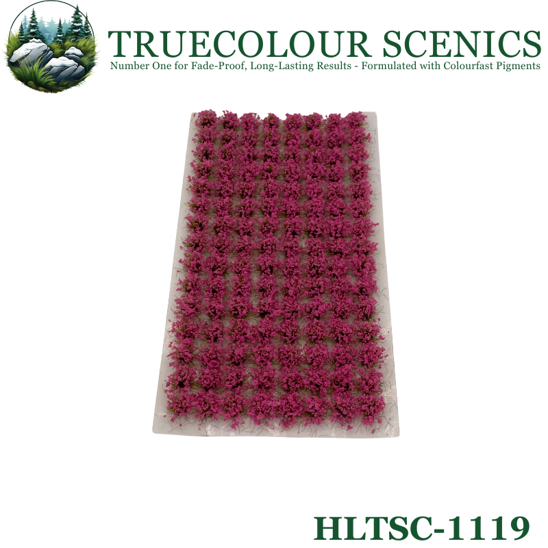 Truecolour Scenics Shrubbery Flowers (Dark Pink)