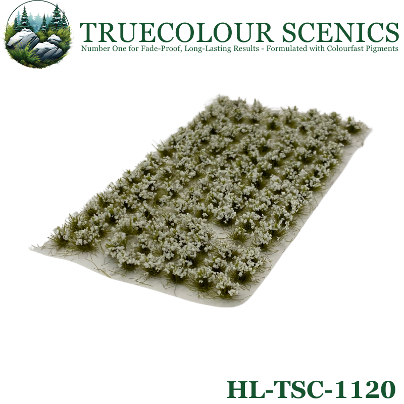 Truecolour Scenics Shrubbery Flowers (White)