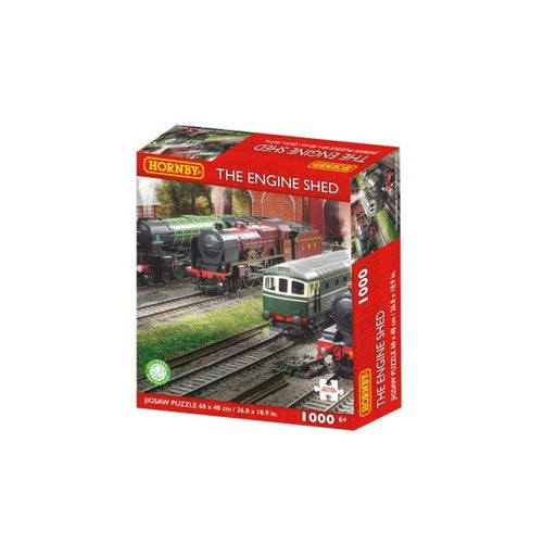 Hornby HVCHB0003 Jigsaw Puzzle: The Engine Shed (1000pc) (8126908268781)