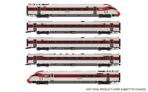 Hornby R3762 LNER Hitachi IEP Bi-Mode Class 800/1 'Azuma' Five Car Train Pack - Era 11 (8278155100397)