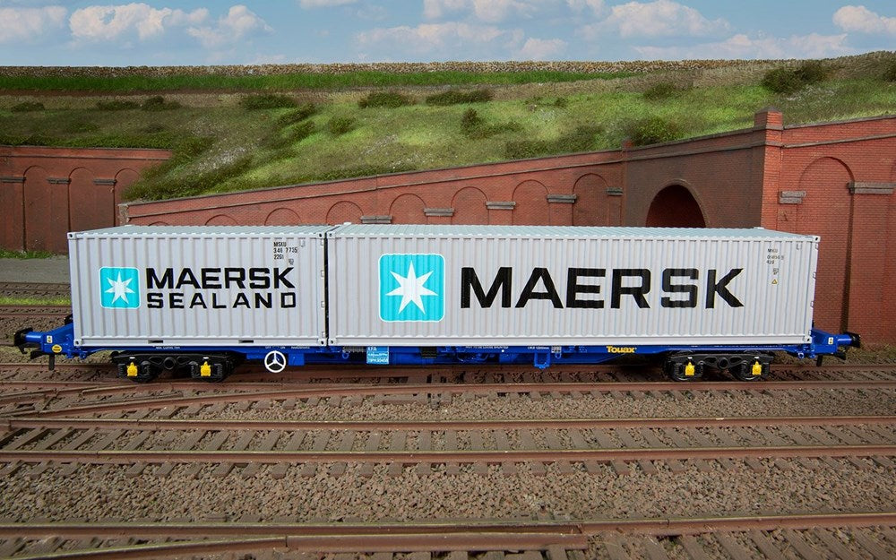 Hornby R60126 Maersk Container Pack 1 x 20' and 1 x 40' Containers - Era 11