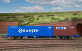 Hornby R60128 DAL & Hanjin Container Pack 1 x 20' and 1 x 40' Containers - Era 11 (8176228434157)