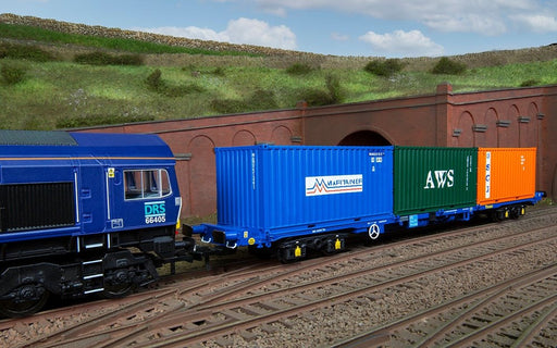 Hornby R60131 Touax KFA Container Wagon (8176228532461)