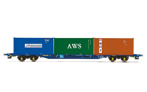 Hornby R60131 Touax KFA Container Wagon (8176228532461)