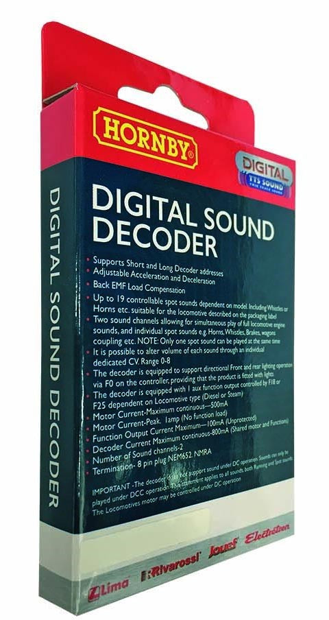 Hornby R7239 TTS Sound Decoder: J36 Cl. (7540754972909)