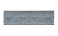 Hornby R7389 Low Level Arched Retaining Walls x2 (Engineers Blue Brick) (8195285680365)