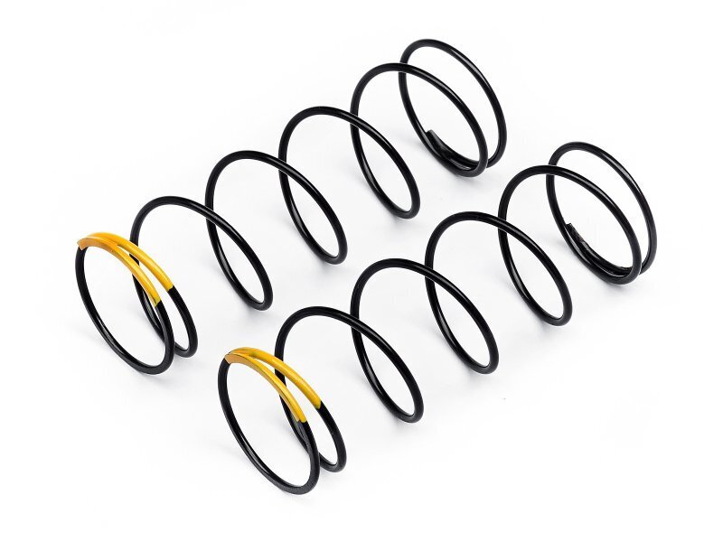 HPI Racing 109809 BB Shock Spring (Yellow)(73.8g - Hobby City NZ (8950422405357)