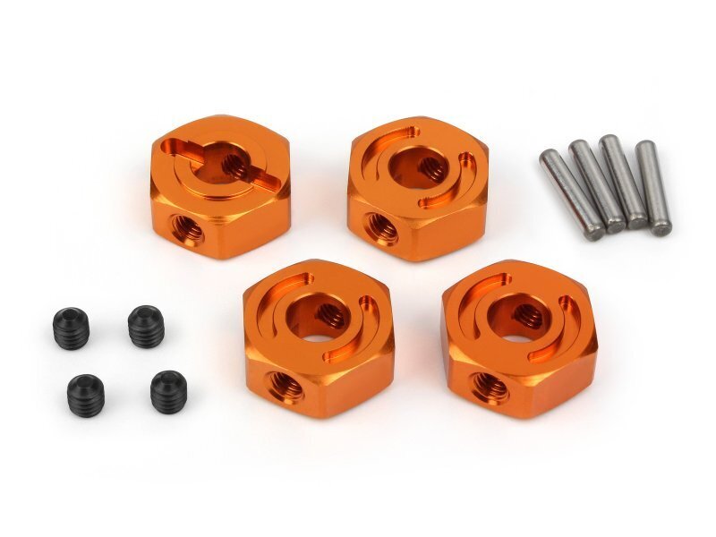 HPI Racing 160240 JS Alum. Wheel Hex 12mm (4) - Hobby City NZ (8503310909677)