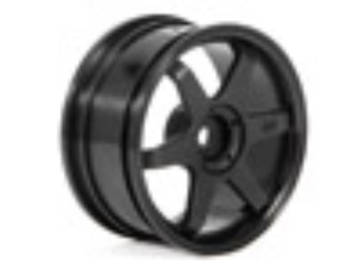 HPI Racing 3841 1/10 Wheel TE37 26mm Black 3off - Hobby City NZ (8503305568493)