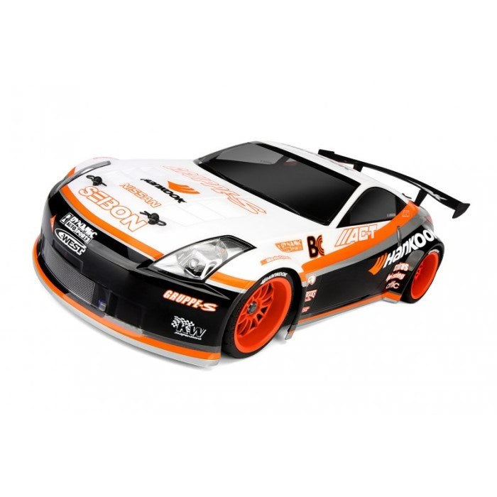 HPI Racing 103886 RC Body: 1/10 Nissan 350Z Hankook (200mm) - Unpainted - Hobby City NZ