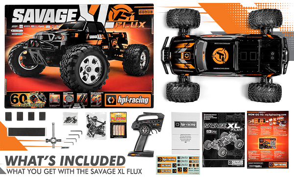 HPI Racing 112609 1/8 4WD Savage XL FLUX — Hobby City NZ
