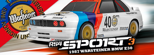HPI 120103 EP RS RS4 SPORT 3 1987 WARSTEINER BMW E30 (8225556332781)