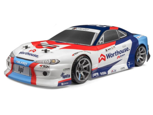 HPI Racing 120221 RC Body: 1/10 Nissan Silvia S15 - Team Worthouse (Printed Body) (8324805296365)